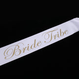 Maxbell 20 Pieces Bride Tribe Sash Wedding Sash Hen Night Bachelorette Party Decor