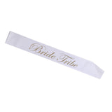 Maxbell 20 Pieces Bride Tribe Sash Wedding Sash Hen Night Bachelorette Party Decor