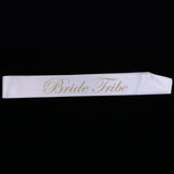 Maxbell 20 Pieces Bride Tribe Sash Wedding Sash Hen Night Bachelorette Party Decor