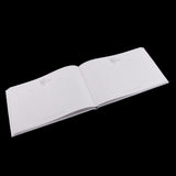 Maxbell Satin Flower Wedding Guest Book & Signing Pen Set with Pearls Crystal Purple - Aladdin Shoppers