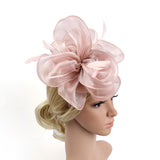 Maxbell 2x Lady Flower Fascinator Hat 1920s Gatsby Bridal Headband Cocktail Party
