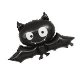 Halloween Cute Large Black Bat Aluminum Foil Balloon Party Decor 88 X 45cm