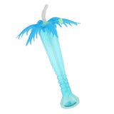Maxbell 2pcs Tropical Palm Tree Luau Yard Cup Hawaiian Summer Party Drinks Cup Blue