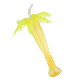 Maxbell 5pcs Tropical Palm Tree Luau Yard Cup Hawaiian Summer Beach Party Drinks Cup