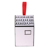 Maxbell Pack of 50pcs Creative White Black House Shape Wedding Favor Box Wedding Birthday Ribbon DIY Candy Boxes - Aladdin Shoppers