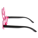 Maxbell 5pieces Hawaiian Tropical Glitter Flamingo Party Glasses Fancy Dress Up