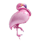 Maxbell 3pcs Large Foil Flamingo Balloon Tropical Hawaiian Kids Birthday Party Toy