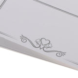 Maxbell 25 Vintage White Blank Place Name Card Wedding Table Cards Supplies - Aladdin Shoppers