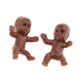 Maxbell 150pcs Mini Newborn Baby Doll Toy Baby Shower Decor Party Bag Filler