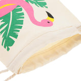 Maxbell 20pcs Set Flamingo Unicorn Thank you Cotton Jewelry Pouch Drawstring Bag