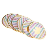 Maxbell 18pcs Unicorn Round Disposable Paper Plates Birthday Party Tableware DIY 7"