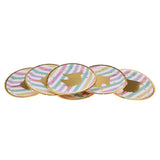 Maxbell 18pcs Unicorn Round Disposable Paper Plates Birthday Party Tableware DIY 7"
