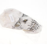 Maxbell Halloween Costume Party Latex Overhead Mask - Half A Face Skeleton