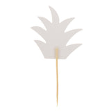 Maxbell 24pcs Glitter Pineapple Cupcake Pick Cake Topper Birthday Party Decor Gold