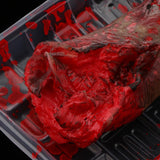 Maxbell Halloween Severed Body Parts Prop Meal Box with Bloody Fake Feet
