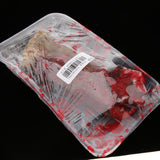 Maxbell Halloween Severed Body Parts Prop Meal Box with Bloody Fake Feet