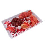 Maxbell Halloween Severed Body Parts Prop Meal Box with Bloody Fake Human Parts