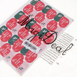 Maxbell Merry Christmas Sealing Stickers Envelope Card Paste DIY Craft Decoration