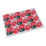 Maxbell Merry Christmas Sealing Stickers Envelope Card Paste DIY Craft Decoration