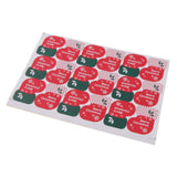Maxbell Merry Christmas Sealing Stickers Envelope Card Paste DIY Craft Decoration