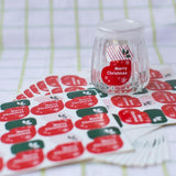 Maxbell Merry Christmas Sealing Stickers Envelope Card Paste DIY Craft Decoration