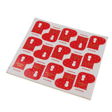 Maxbell Christmas Socks Sealing Stickers Envelope Card Paste DIY Craft Decoration