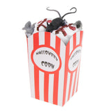 Maxbell Creepy Halloween Popcorn Haunted House Decor Prank Tricky Prop Rat