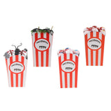 Maxbell Creepy Halloween Popcorn Haunted House Decor Prank Tricky Prop Rat