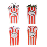 Maxbell Creepy Halloween Popcorn Haunted House Decor Prank Tricky Prop Rat
