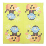 Maxbell 20pcs Happy Halloween Pumpkin   Paper Napkin Disposable Napkin Tableware