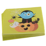 Maxbell 20pcs Happy Halloween Pumpkin   Paper Napkin Disposable Napkin Tableware