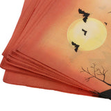 Maxbell 40pcs Happy Halloween Pumpkin Bat Paper Napkin Disposable Napkin Tableware