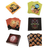 Maxbell 40pcs Happy Halloween Pumpkin Paper Napkin Disposable Napkin Tableware Decor