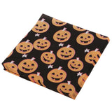 Maxbell 40pcs Happy Halloween Pumpkin Paper Napkin Disposable Napkin Tableware Decor