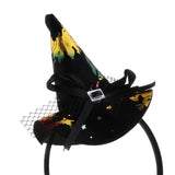 Maxbell Halloween Witch Hat Headband Fashion Costume Dress up Accessories 6