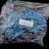 Maxbell Christmas Glitter Snowflake Ornaments Christmas Tree Decorations Blue 3