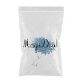 Maxbell Christmas Glitter Snowflake Ornaments Christmas Tree Decorations Blue 3