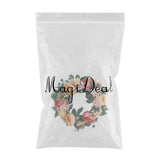 Maxbell Artificial Peony Flower Door Wreath Rattan Garland Wedding Venue Decor 2