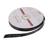 Maxbell Romantic Gift Packaging Belt Printed "Just For You" Ribbon Black