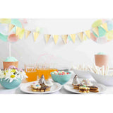 Maxbell Paper Triangle Pennant Garland Home Party Door Wall Hanging Decor Gold
