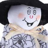 Maxbell Halloween Fabric Hanging Ghost Elf Pumpkin Wall Door Decor Hanger  White