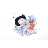 Maxbell Halloween Fabric Hanging Ghost Elf Pumpkin Wall Door Decor Hanger  White