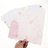 Maxbell 6pcs/set Happy Birthday Greeting Card With Envelope Baby Shower Favors