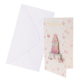 Maxbell 6pcs/set Happy Birthday Greeting Card With Envelope Baby Shower Favors