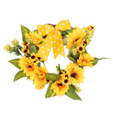 Maxbell Fall Front Door Wreath Sunflower Wreath Thanksgiving Christmas Decoration