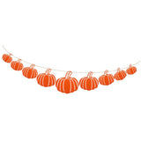 Maxbell 3 Meter Halloween Pumpkin Bunting Garland Banner Home Party Decoration