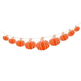 Maxbell 3 Meter Halloween Pumpkin Bunting Garland Banner Home Party Decoration