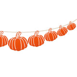 Maxbell 3 Meter Halloween Pumpkin Bunting Garland Banner Home Party Decoration