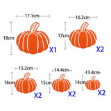 Maxbell 3 Meter Halloween Pumpkin Bunting Garland Banner Home Party Decoration