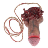 Maxbell 2 Halloween Severed Body Part Prop Bloody Fake Penis Scary Yard Decoration
